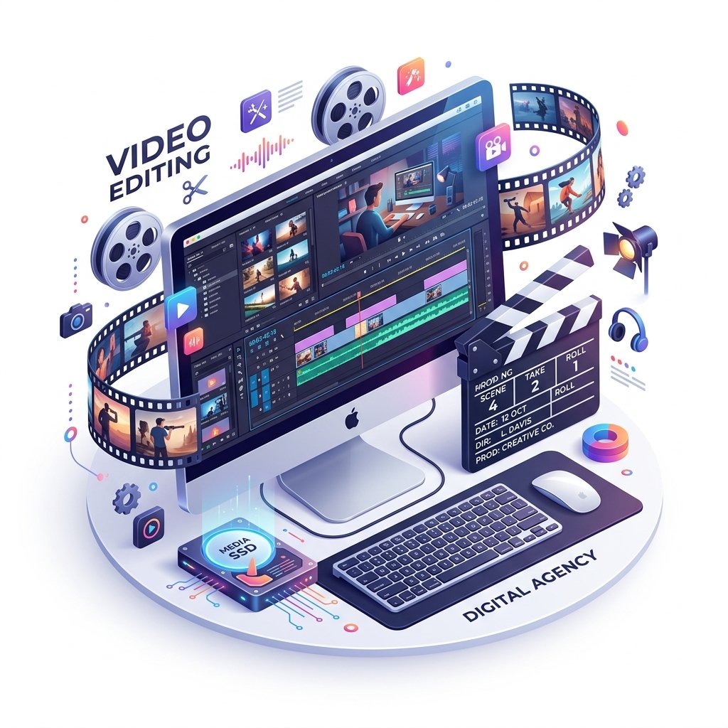 Video Editing Graphic Art Development - Siddhi WebTech Jaipur